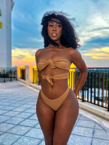 XhaleEmpress Beige Bikini